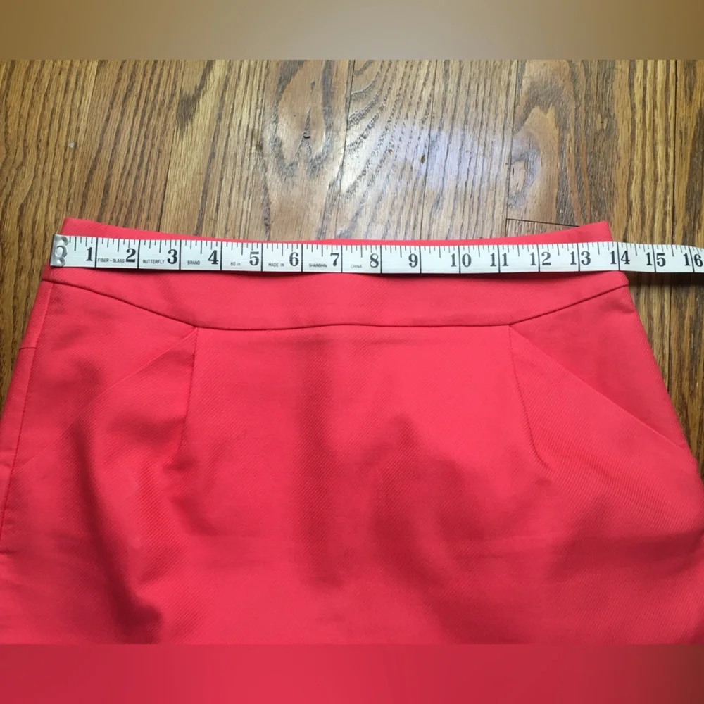 J Crew Coral Pink Skirt
